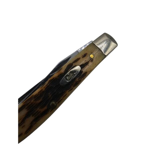 RARE 2018 Case Xx Amber Bone Caplifter Mini Trapper (6207 SS) - Picture 3 of 6